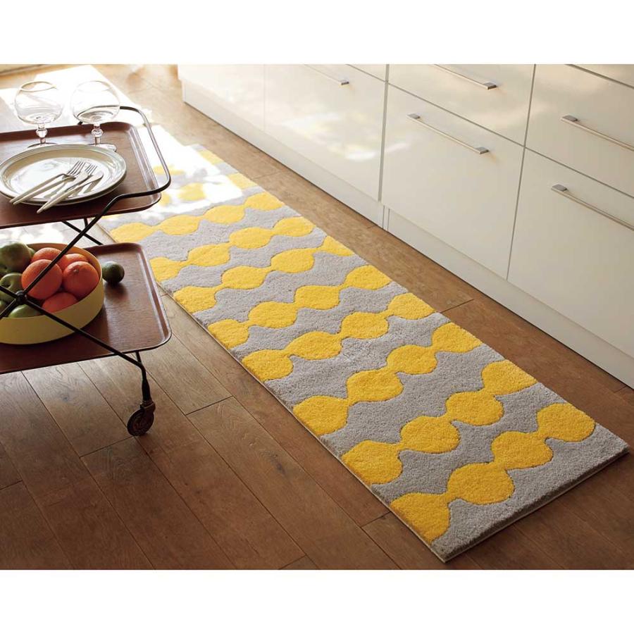カーペット ラグ マット 玄関マット ≪約55cm&times;85cm≫ Finlayson PAMPULA/フィンレイソン パンプーラ　フック織マット H63606