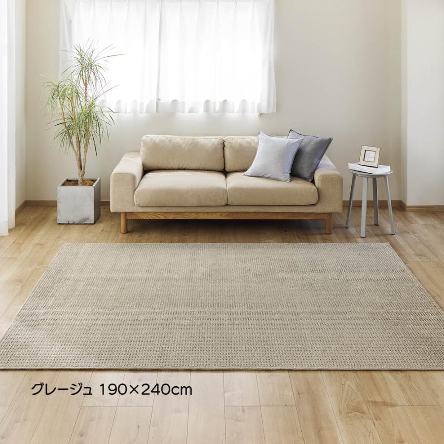 ≪約190×190cm≫ 消臭・抗菌ファブリーズカーペット カーペット ラグ マット カバー 625903