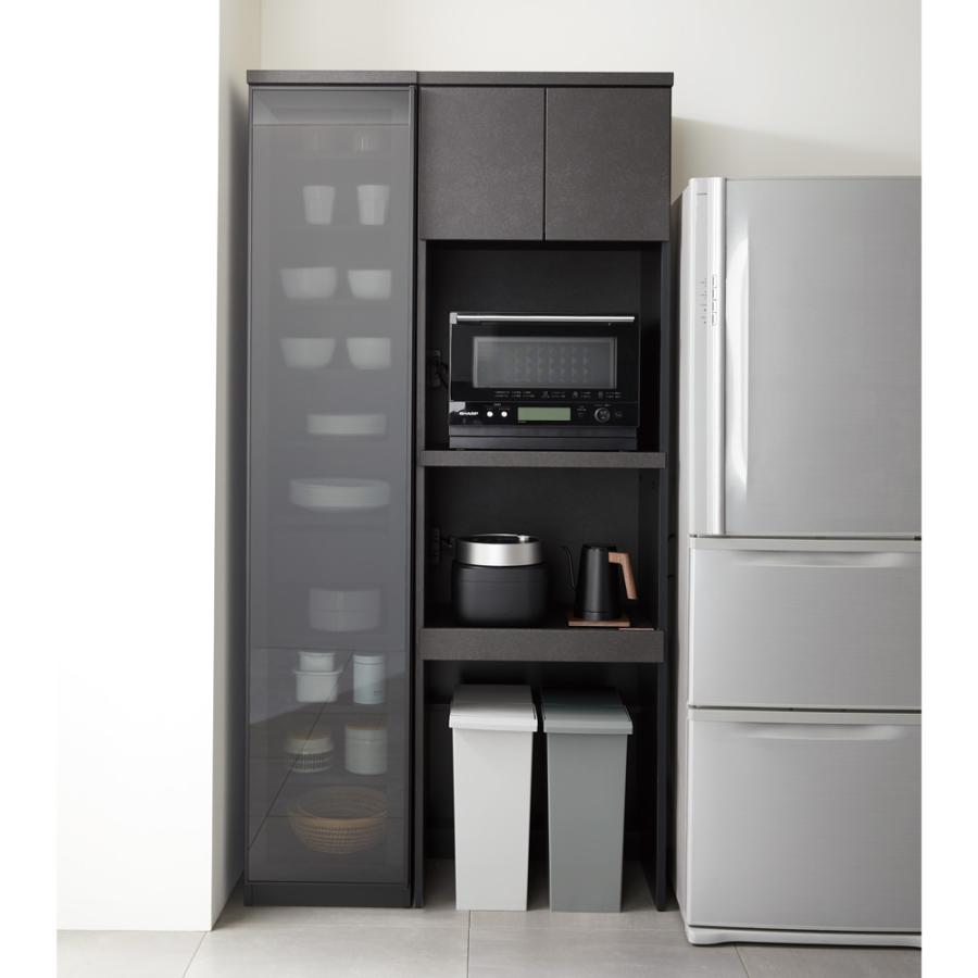 dinos（ディノス） Nocas/ノクアス ガラス扉のモダンなボード 食器棚