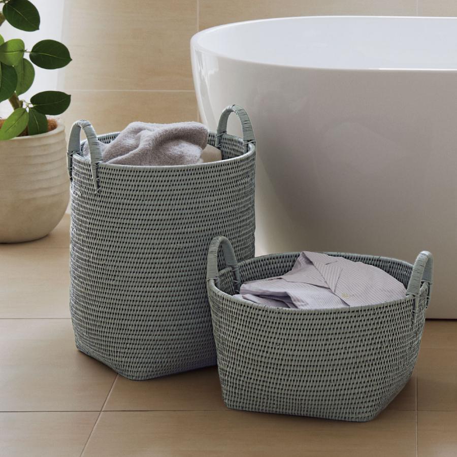 バスケット☆ブラック　ラタン 楽天市場】ラタン バスケット 黒の通販