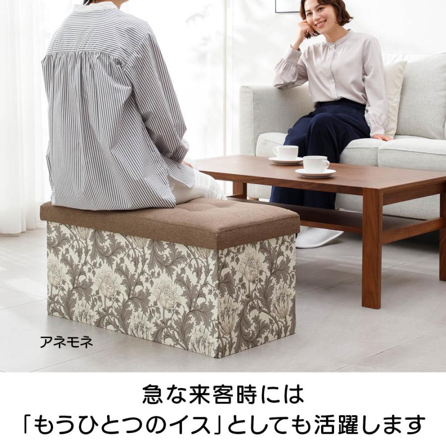 dinos（ディノス） Fabric by ベスト オブ モリス たためる収納