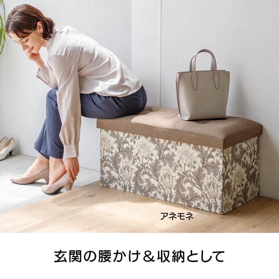 dinos（ディノス） Fabric by ベスト オブ モリス たためる収納