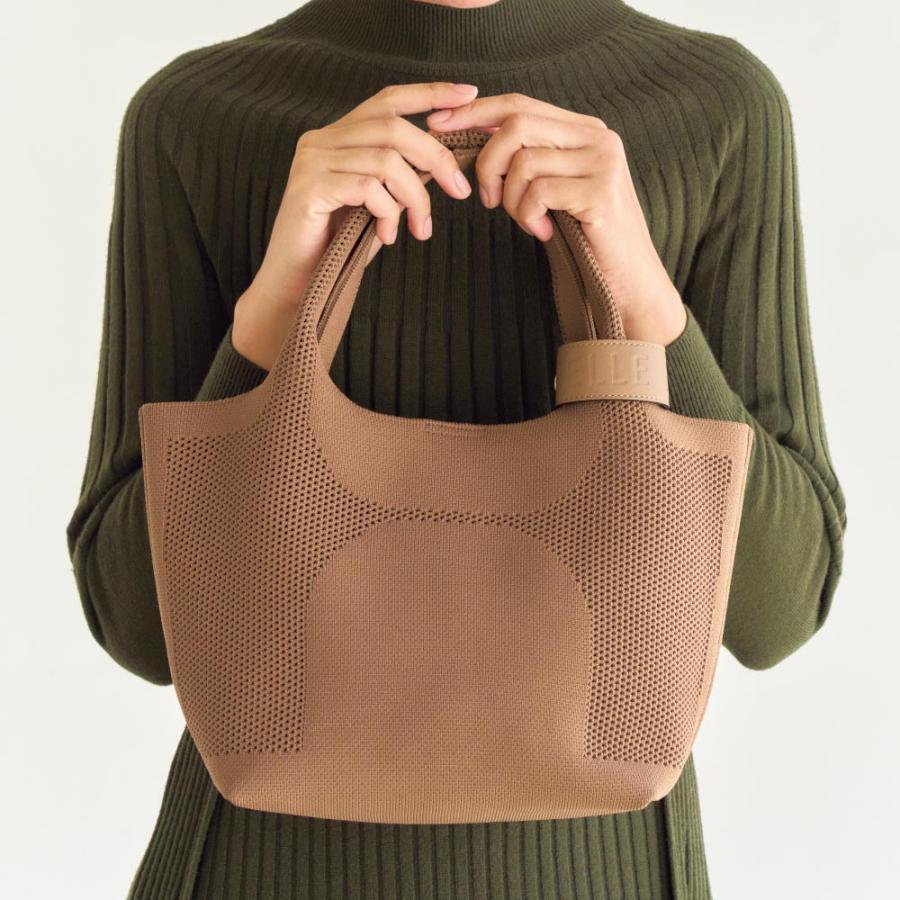PELLE BORSA/ペレボルサ〈エピス〉 スモールニットバッグ バッグ トートバッグ 603103 ディノス