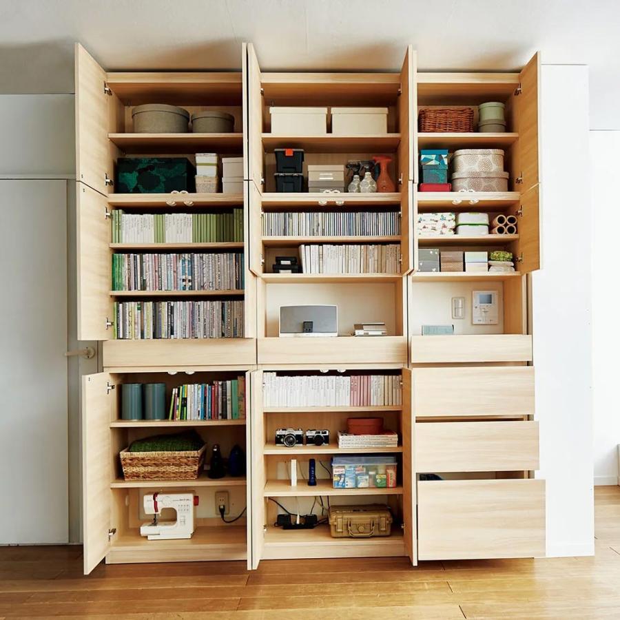 dinos（ディノス） スイッチ避け壁面収納シリーズ 収納庫タイプ（上台