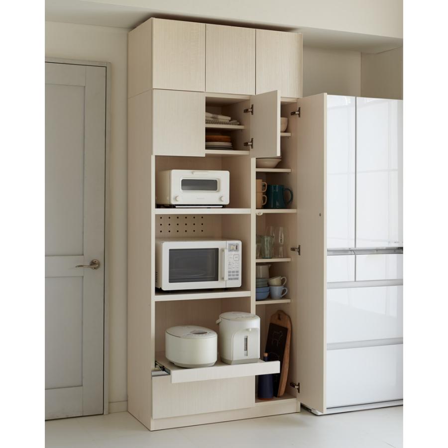 dinos（ディノス） 家電も食器もたっぷり収納！天井ぴったりキッチン