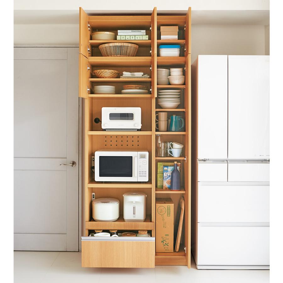 dinos（ディノス） 家電も食器もたっぷり収納！天井ぴったりキッチン