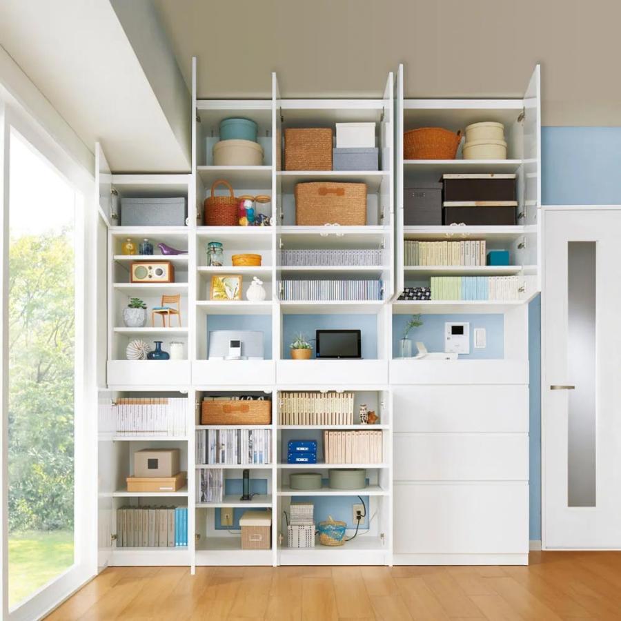 dinos（ディノス） スイッチ避け壁面収納シリーズ 収納庫タイプ（上台