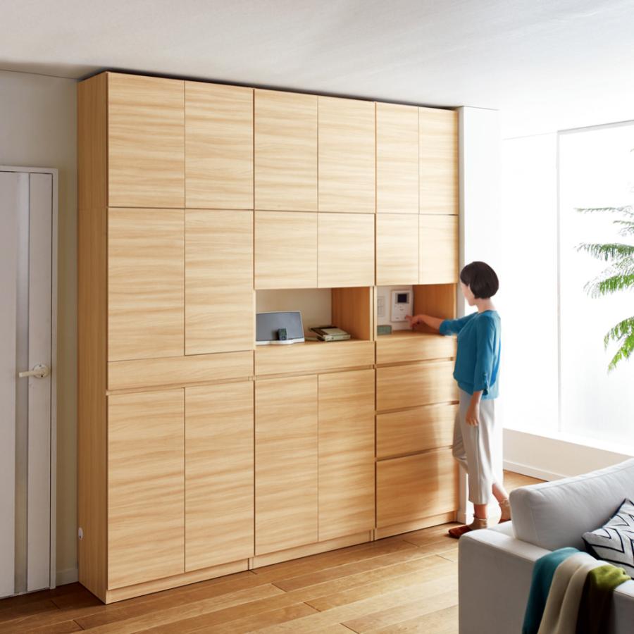 dinos（ディノス） スイッチ避け壁面収納シリーズ 収納庫タイプ（上台