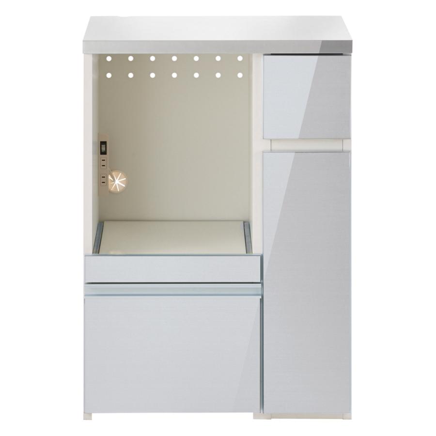 ≪幅60cm奥行40cm≫ サイズが選べる家電収納キッチンカウンター ロータイプ 幅60cm キッチン収納 キッチンカウンター 629604の画像