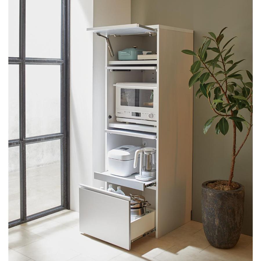 dinos（ディノス） Ymir/ユミル 隠せる家電収納 幅60奥行55cm高さ178cm