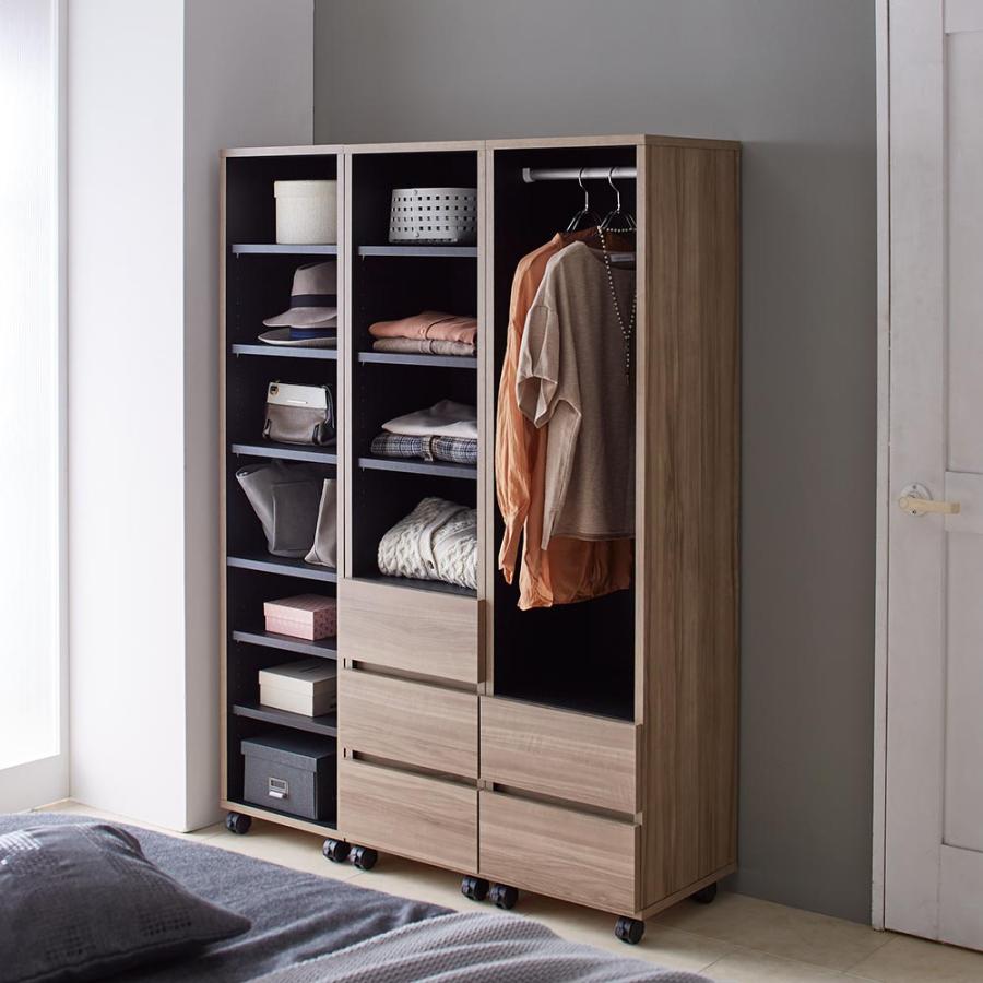 dinos（ディノス） 総桐 Gir/ジアー 移動式クローゼット ハンガー