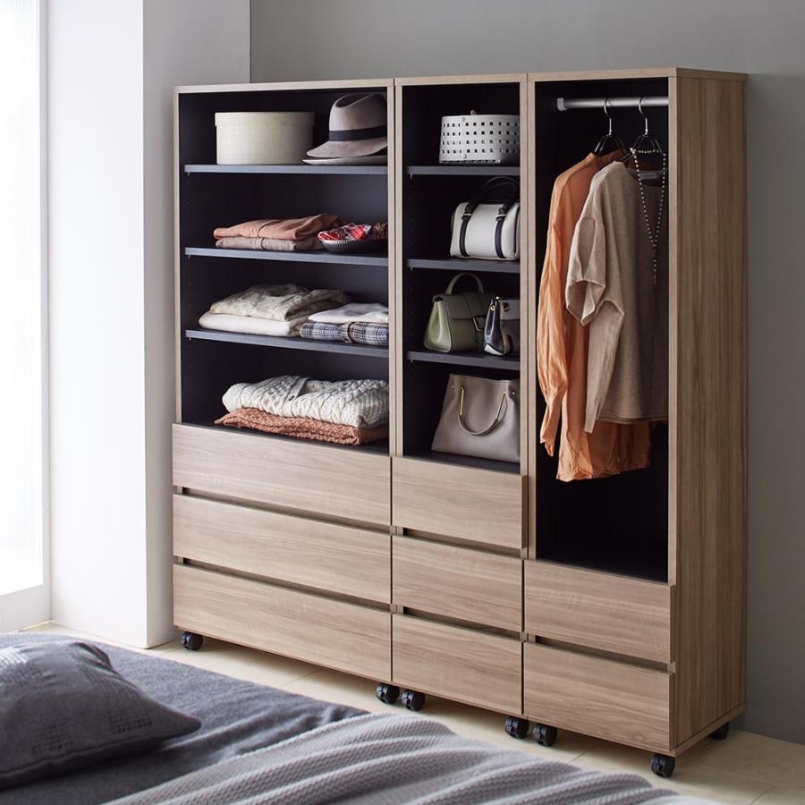 dinos（ディノス） 総桐 Gir/ジアー 移動式クローゼット ハンガー