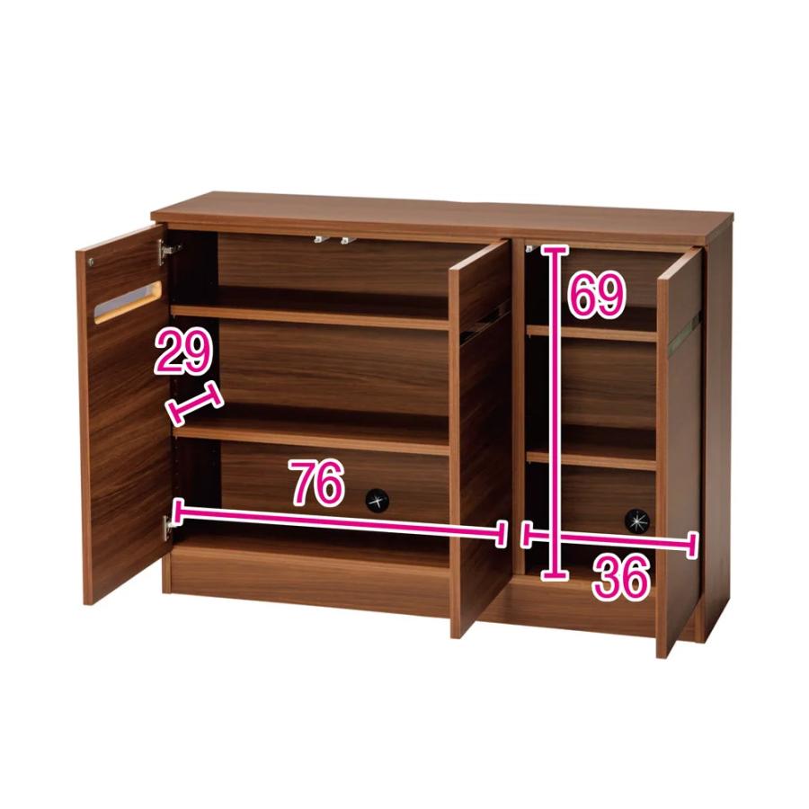 dinos（ディノス） 32 40インチ ハイタイプテレビ台 幅120高さ85cm
