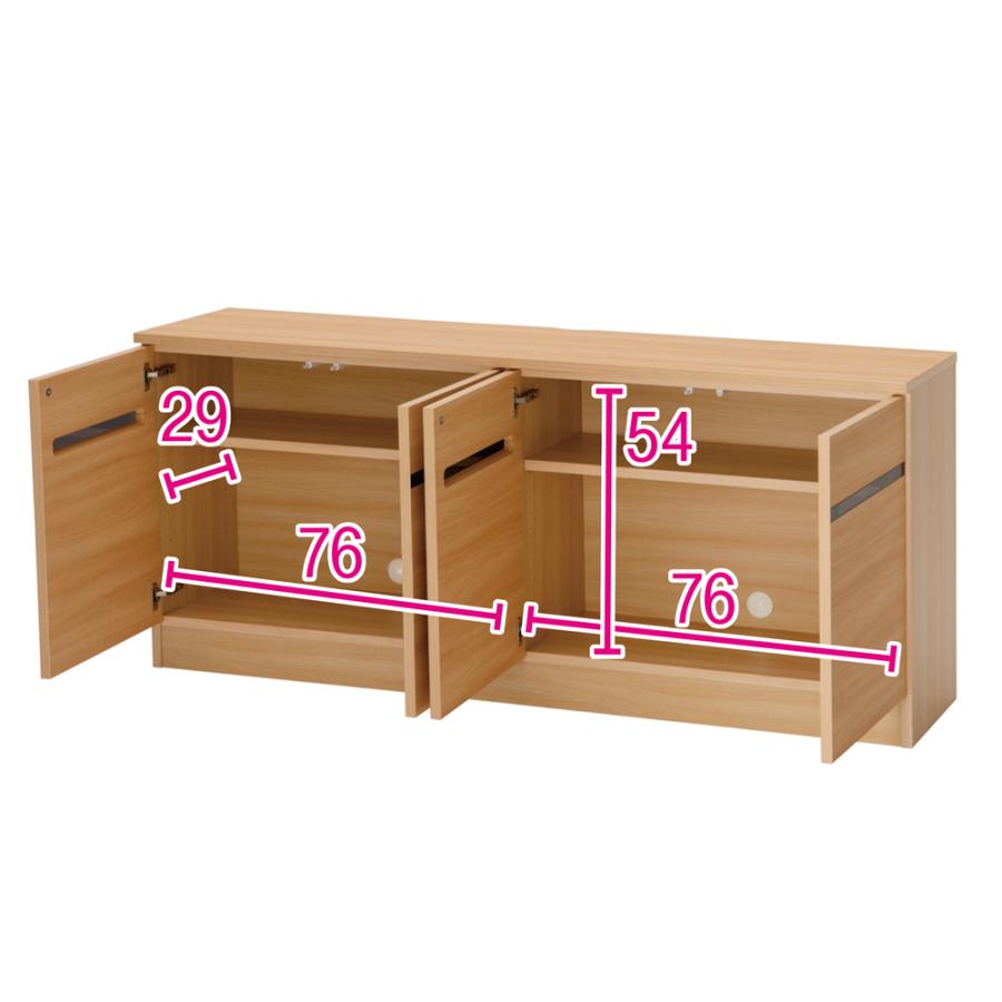 dinos ハイタイプテレビ台 幅160高さ70cm 【寝ながらハイテレビ台