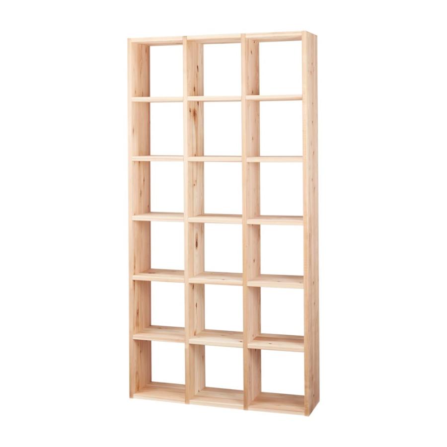 dinos 本棚 国産杉【たのメル便】 国産杉 薄型頑丈タワーシェルフ 幅60cm高さ89.5cm 通販 - ディノス