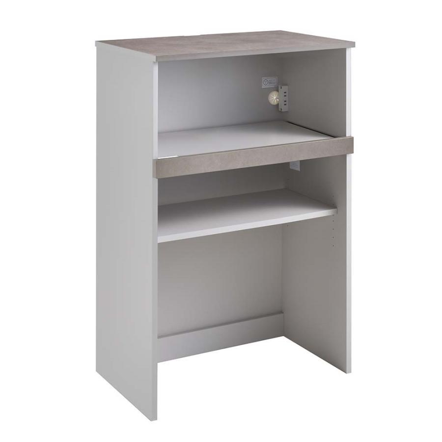 Glipaa/グリィーパ キッチン収納ユニット ダスト収納 幅80cm キッチン収納 レンジ台 キッチンラック H91802 ディノス_12