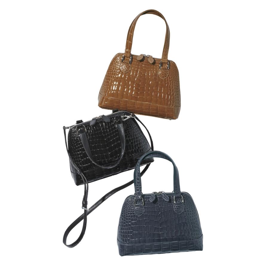 44 割引高級感 バッグ 靴 アクセサリー レザーバッグ 革バッグ クロコダイル 2way バッグ 日本製 バッグ レディースファッション ファッション Posturesaudecorporativa Com Br