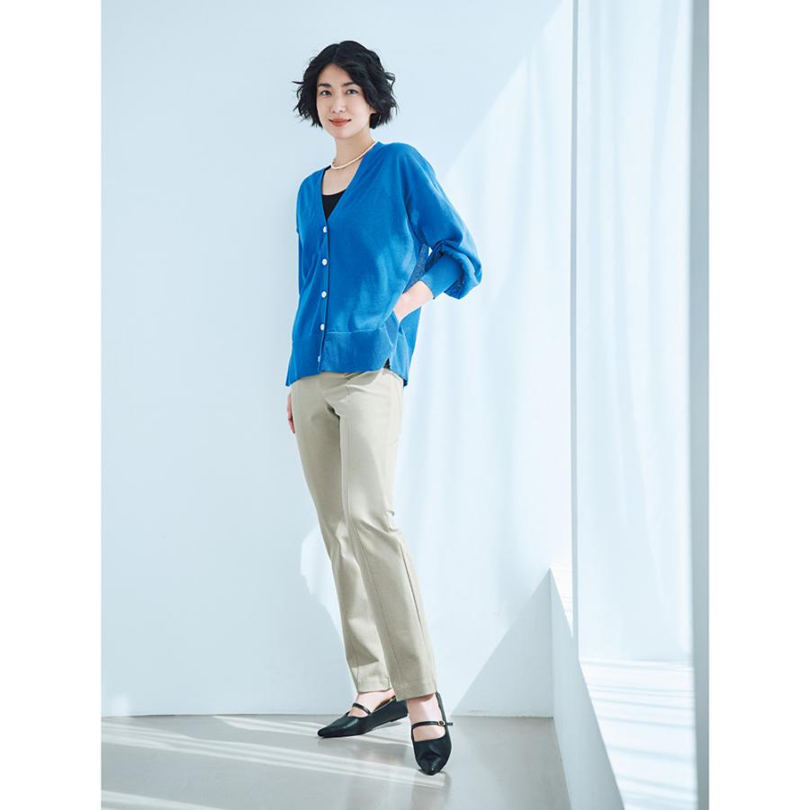 dinos（ディノス） ARIKI MIYABI切り替えストレートあったかパンツ