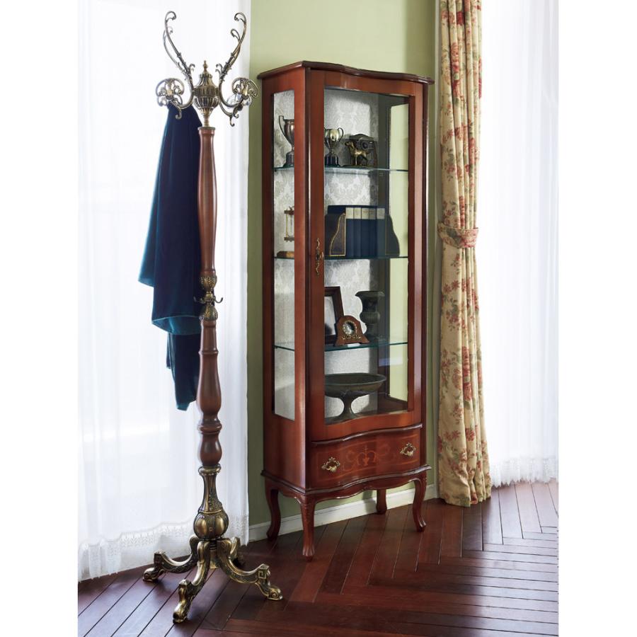 エレガントなホームファッションConnorガラスtwo-door壁キャビネット GC2100｜ガラスキャビネット（チーク） ｜イギリス / 英国ビンテージ家具