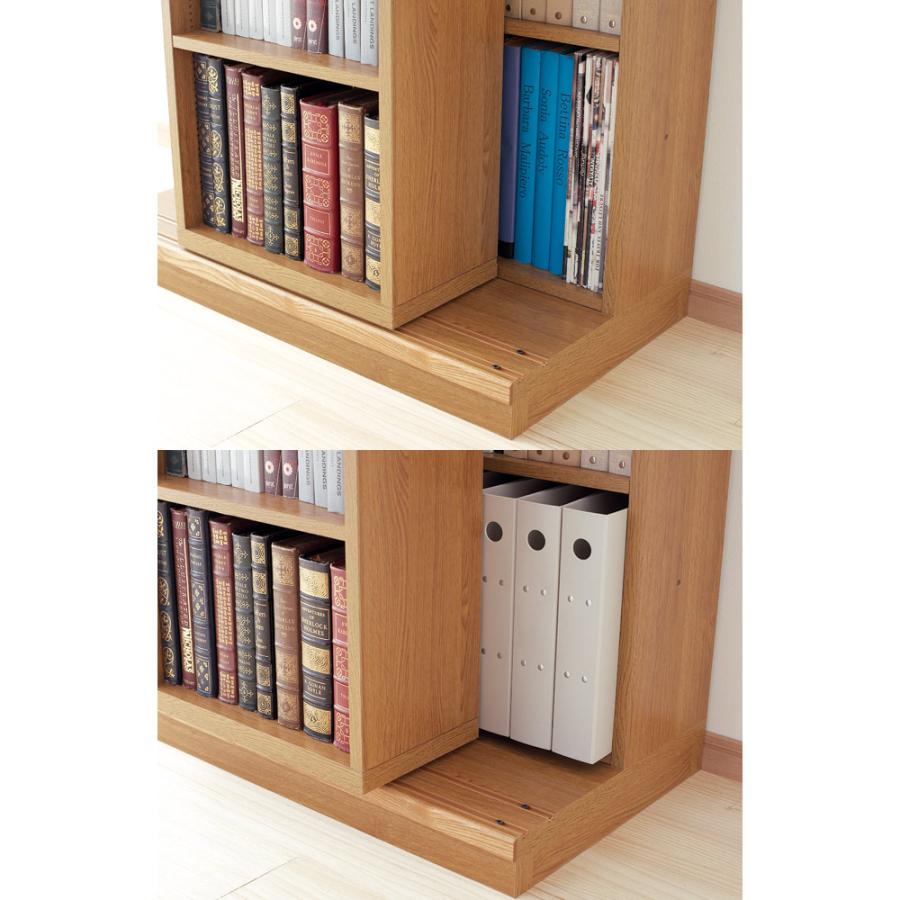 スライド本棚　コミック用 dショッピング |本棚 ダブルスライド 大容量 幅90 奥行29 高さ92 cm