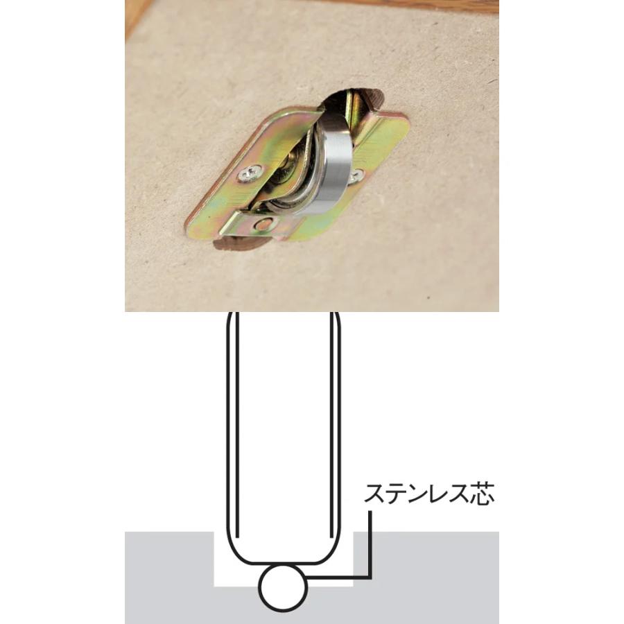 本に迷わずたどり着ける扉付きスライド本棚 幅120cmタイプ 本棚 ラック シェルフ ブックシェルフ 書棚 589288の画像