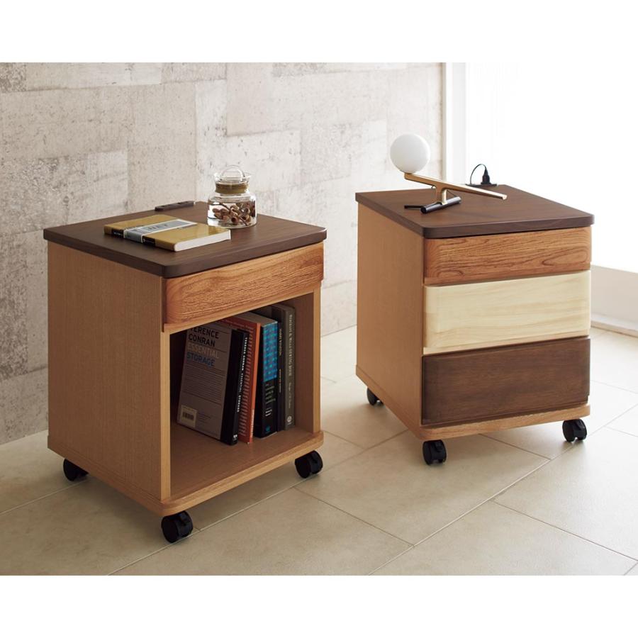 47 割引激安大特価 家具 収納 テーブル 机 サイドテーブル ナイトテーブル アルダー材ベッドサイドナイトテーブル 幅40cm 引き出し3杯タイプ H テーブル 家具 インテリア Intercontactservices Com