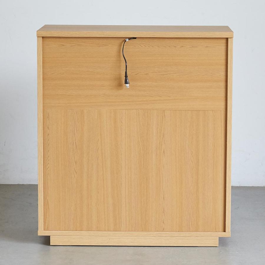 dinos（ディノス） 【開梱・設置料金込み】LEDライト付きサイドボード