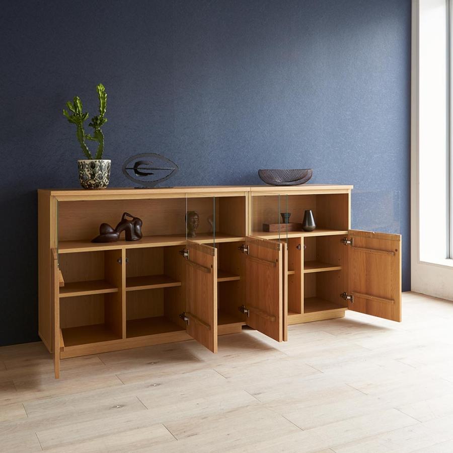 dinos（ディノス） 【開梱・設置料金込み】LEDライト付きサイドボード