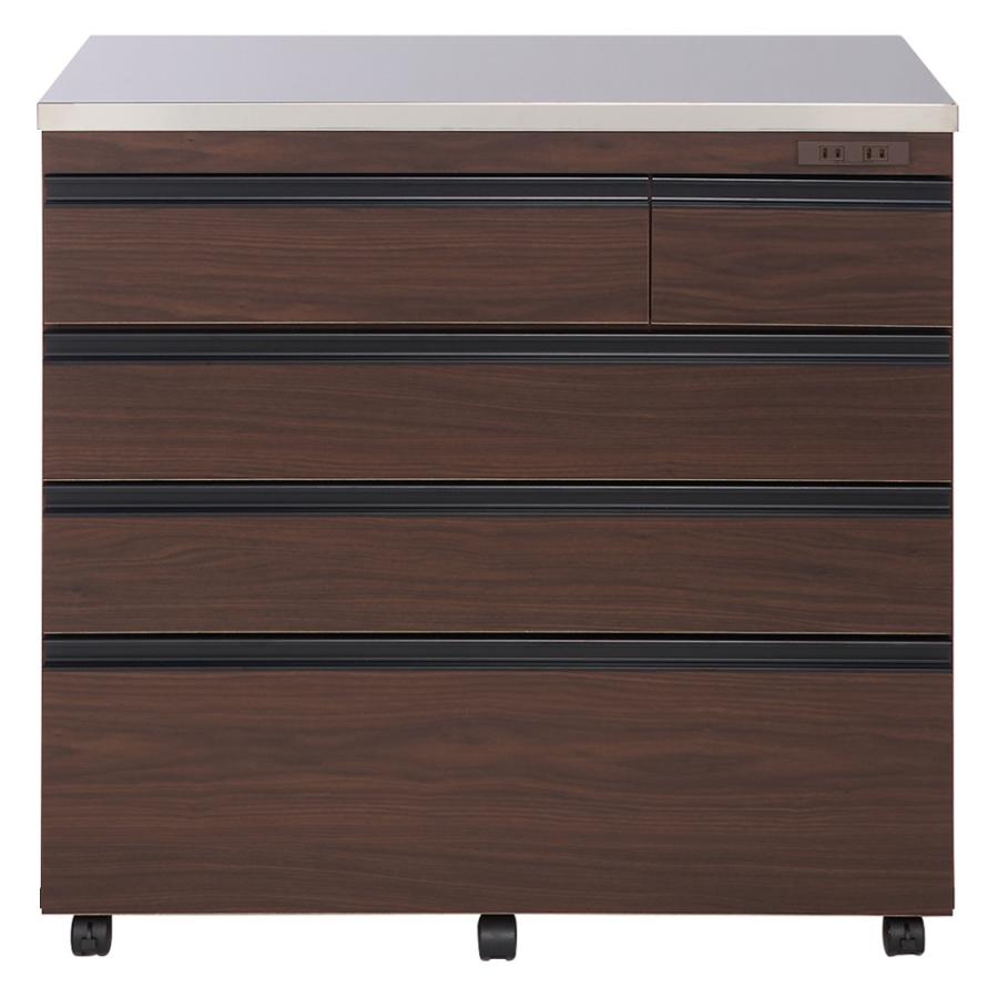 dinos 整理整頓しやすい！ステンレス天板スマートカウンター 幅