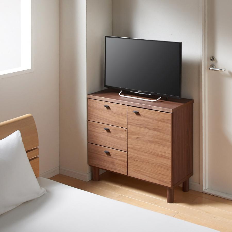 家具 収納 リビング収納 テレビ台 キャビネット リビングボード 木目が綺麗な突き板キャビネット ロータイプ 幅80高さ70cm ディノス Paypayモール店 通販 Paypayモール