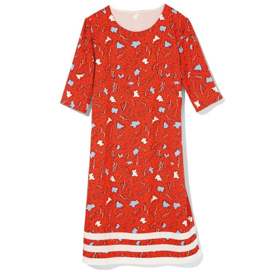 ファッション Anonyme アノニム シャツワンピース ワンピース Nf1134 チュニック チュニック Paypayモール店 店 ワンピース ファッション リーフプリント ディノス 通販