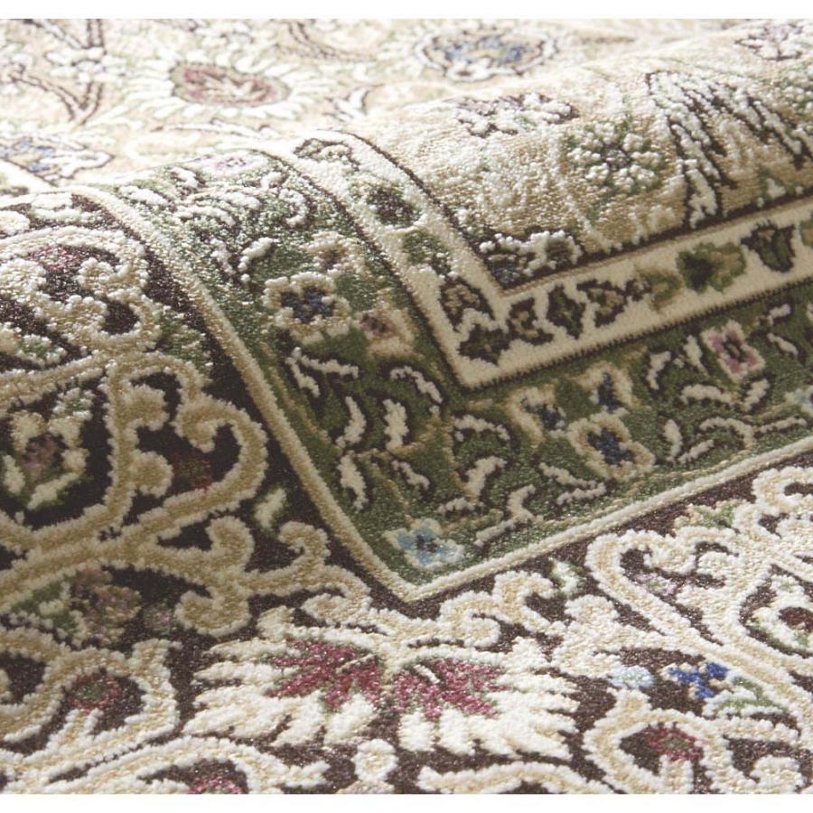 洗える抗菌防臭加工モケット織りラグ　アイボリー系 洗える抗菌防臭加工 モケット織ラグ〈ポーロ〉 通販 - ディノス