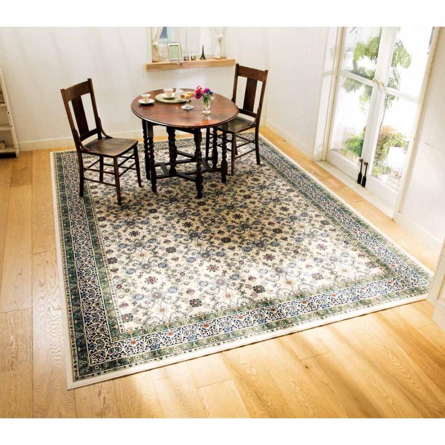 dinos（ディノス） ≪約130×185cm≫ 洗える抗菌防臭加工モケット織ラグ