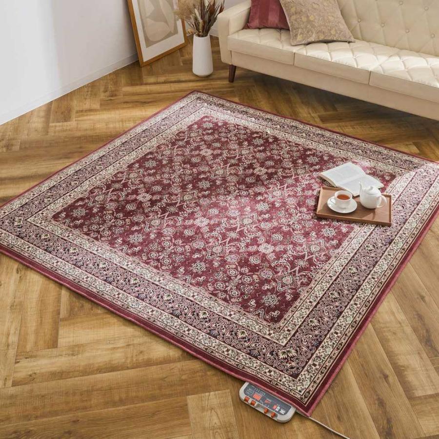 dinos（ディノス） ≪約130×185cm≫ 洗える抗菌防臭加工モケット織ラグ