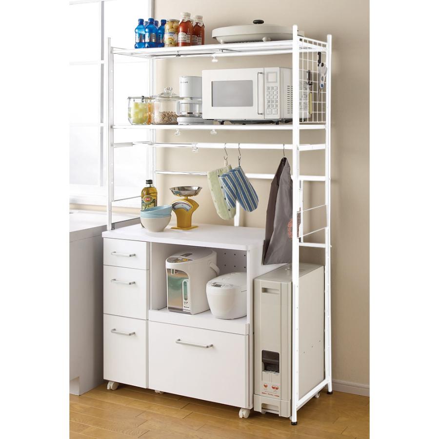 dinos（ディノス） 頑丈フレキシブル伸縮ラック 幅103-160cm 本棚