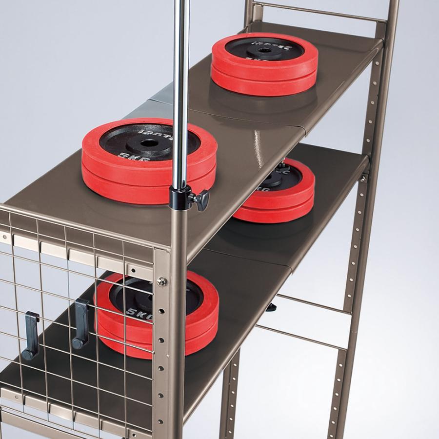 dinos（ディノス） 頑丈フレキシブル伸縮ラック 突っ張り式・幅83