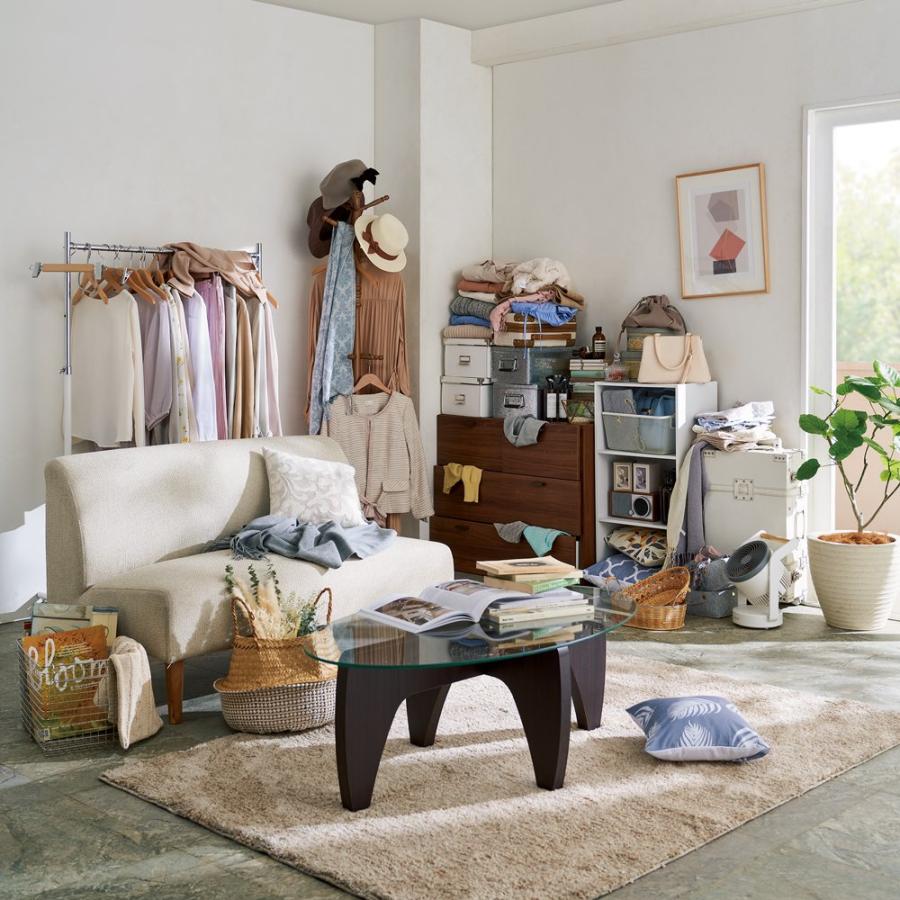 dinos（ディノス） 頑丈フレキシブル伸縮ラック 突っ張り式・幅103