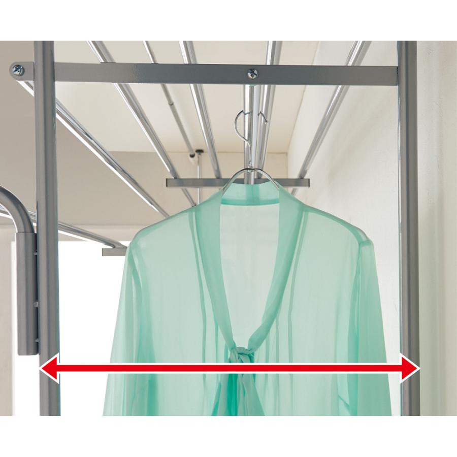 dinos（ディノス） ワードローブ 奥行53cm 上下カーテン付き突っ張り