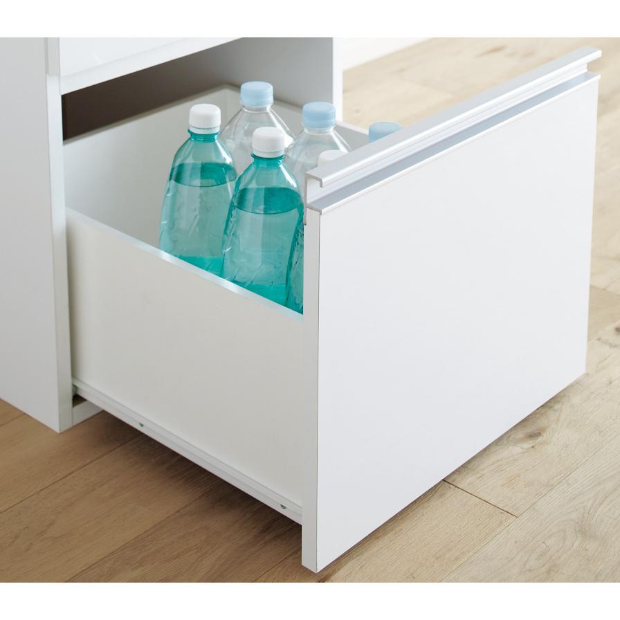 Al完売しました 家具 収納 キッチン収納 食器棚 キッチン隙間収納 光沢仕上げダブルステンレス天板すき間収納庫 ロータイプ高さ85cm 幅15cm Materialworldblog Com