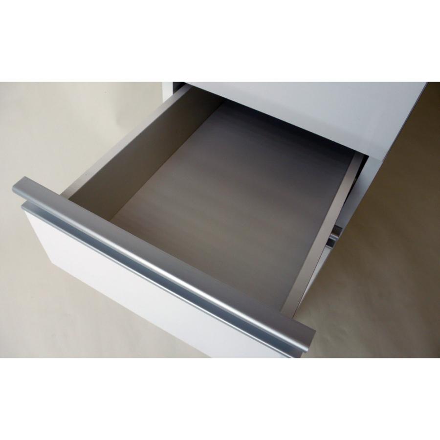 dinos（ディノス） ［幅35奥行55高さ85cm］ダブルステンレス天板隙間