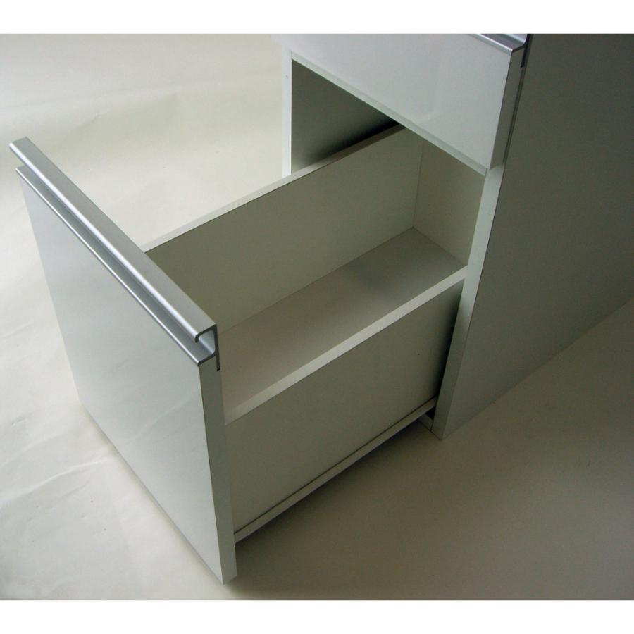 dinos（ディノス） ［幅35奥行55高さ85cm］ダブルステンレス天板隙間