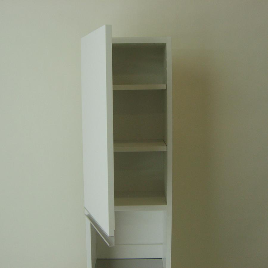 キッチンストッカー ステンレス天板隙間収納 dinos（ディノス） ［幅45奥行55高さ170cm］ダブルステンレス天板隙間