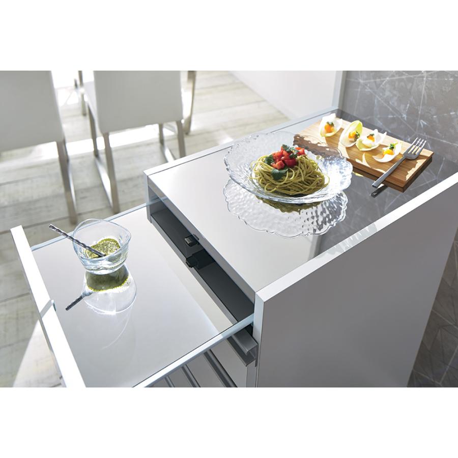 キッチンストッカー ステンレス天板隙間収納 ステンレス天板の隙間ラック（キッチンストッカー/隙間収納）｜通販の