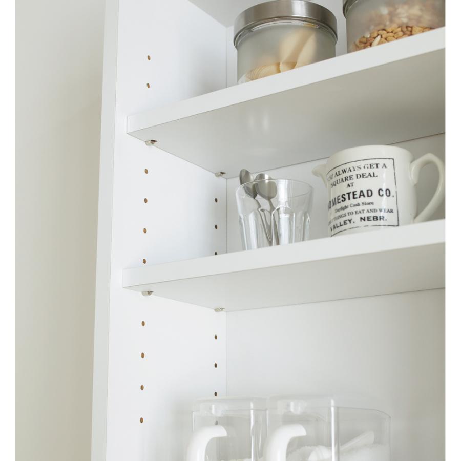 dinos（ディノス） ［幅45奥行55高さ170cm］ダブルステンレス天板隙間