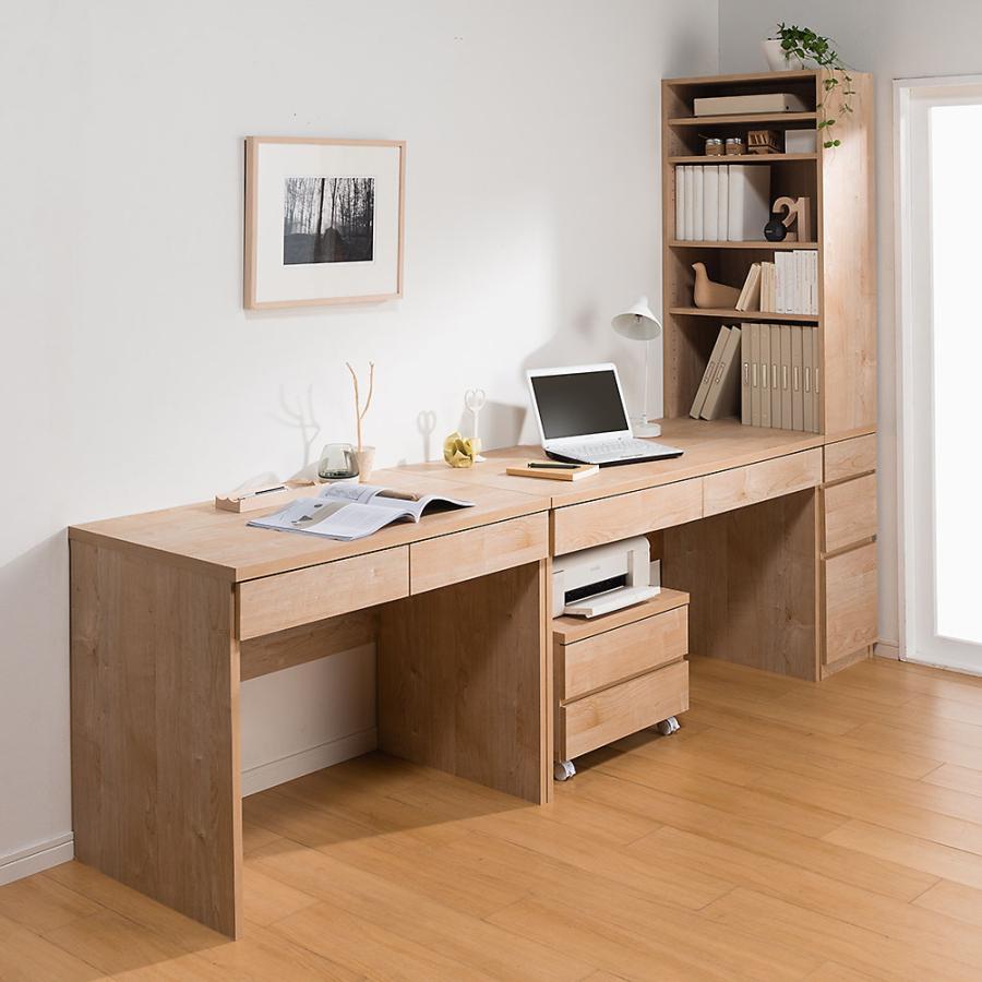 dinos（ディノス） 天然木調 配線すっきりデスクシリーズ サイドラック