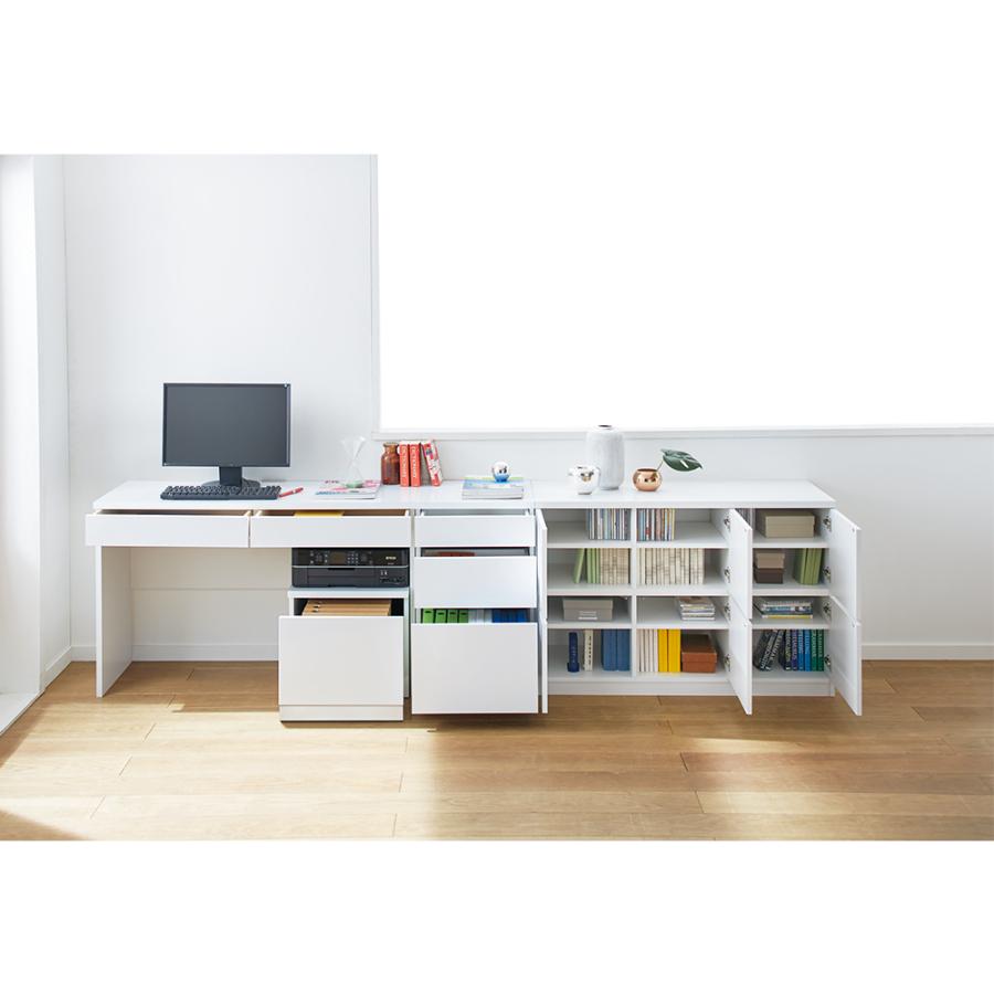 dinos（ディノス） 光沢リビングシリーズ キャビネット 6枚扉 リビング