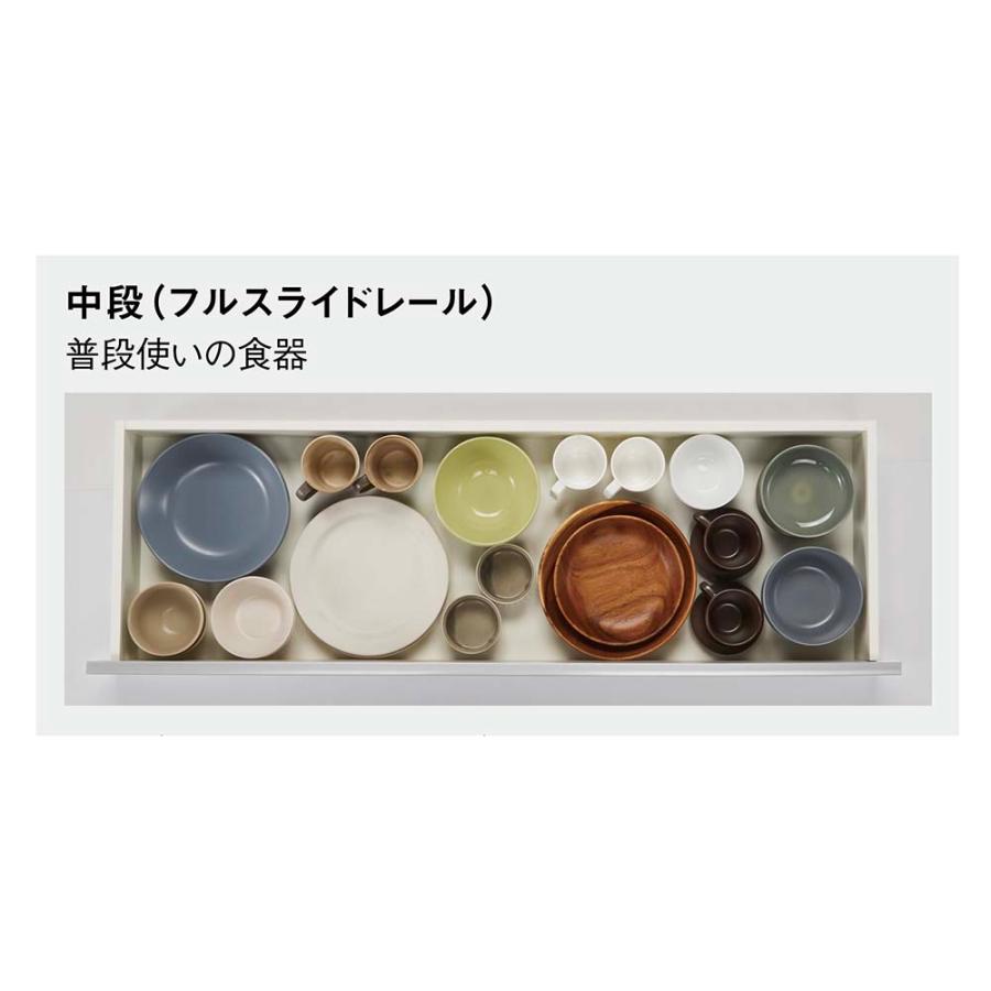 移動できる光沢ステンレス天板キッチンカウンター 幅60.5cm 4段・高さ85.5cm キッチン収納 キッチンカウンター 641501の画像