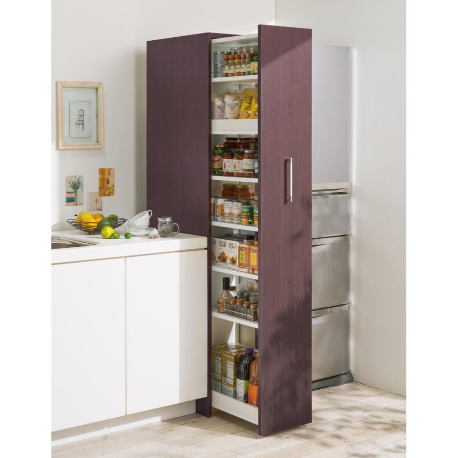 DIY 薄型食材ストッカー 食材棚