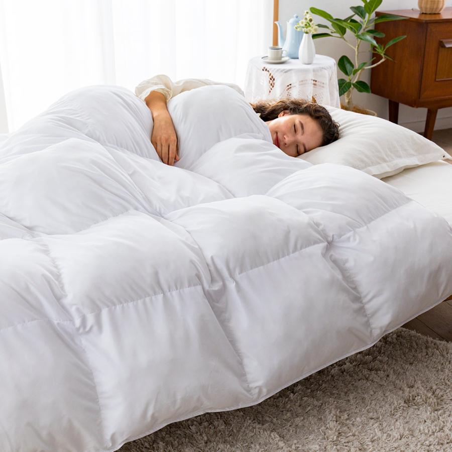 dinos（ディノス） ≪ダブル≫暖かさも掛け心地もまるで羽毛！フロート