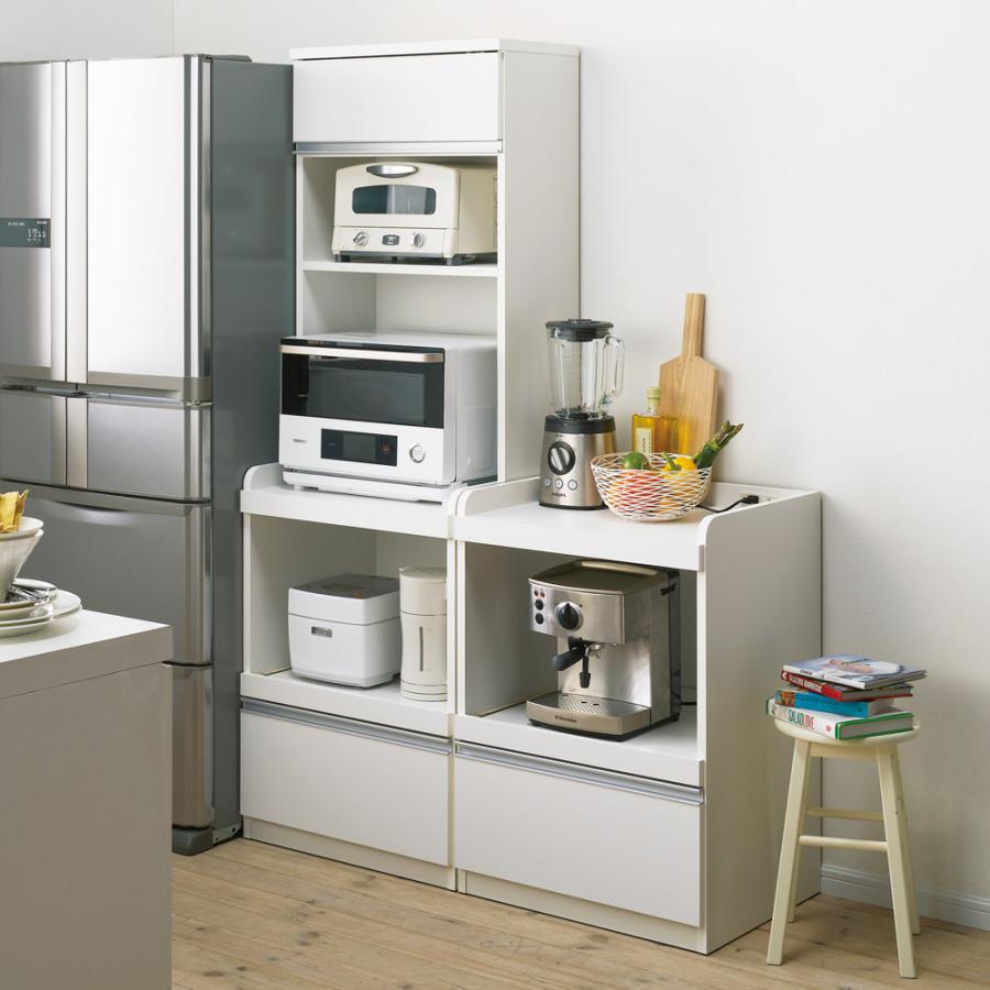 dinos（ディノス） 大型レンジが置ける家電収納庫 レンジキッチン